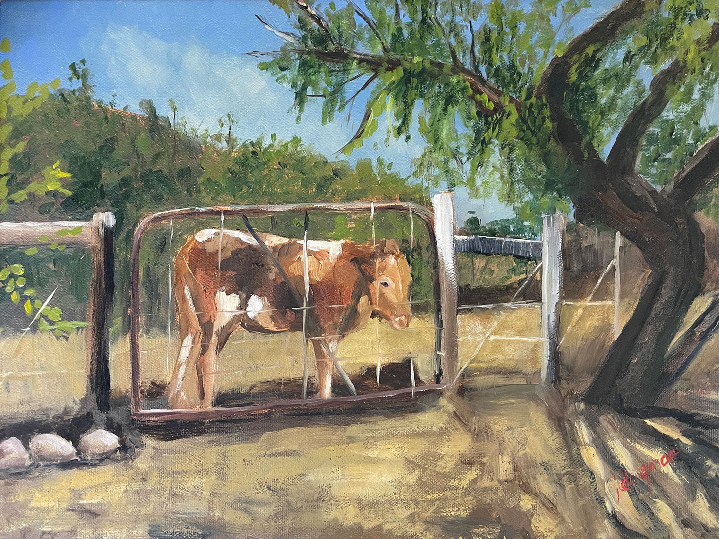 Jenny Dugmore - Farmyard cows